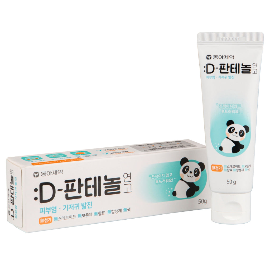 DONG-A D-Panthenol Cream 50g Dermatitis, Eczema, Diaper Rash, Dexpanthenol Prevents Skin Irritation, Promotes Skin Regeneration, Aids Wound Healing/ from Seoul, Korea