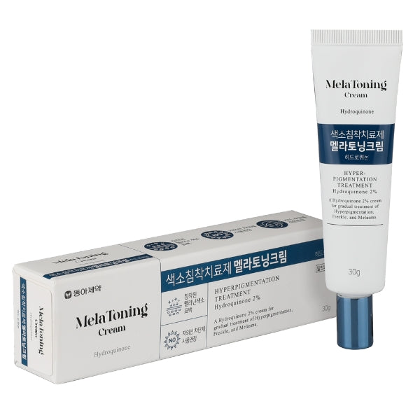 DONG-A MelaToning Cream 30g Freckles, Senile Dark Spots, Melanin Pigmentation, Acne Area / from Seoul, Korea
