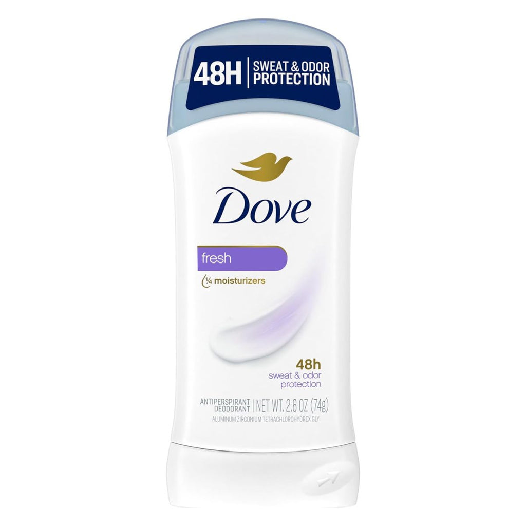 DOVE Fresh Invisible Solid Anti Perspirant Deodorant Stick for Unisex 74g Clean Scent, Seoul Korea