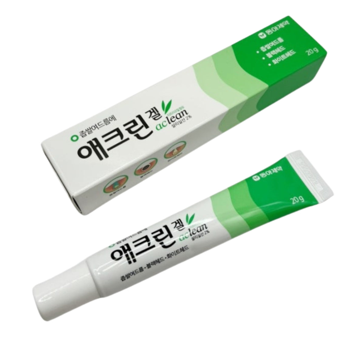 DONG-A Aclean Gel 20g Inhibits Acne Bacteria Millet Acne Blackhead Whitehead Care, Direct shipping from Seoul to Singapore