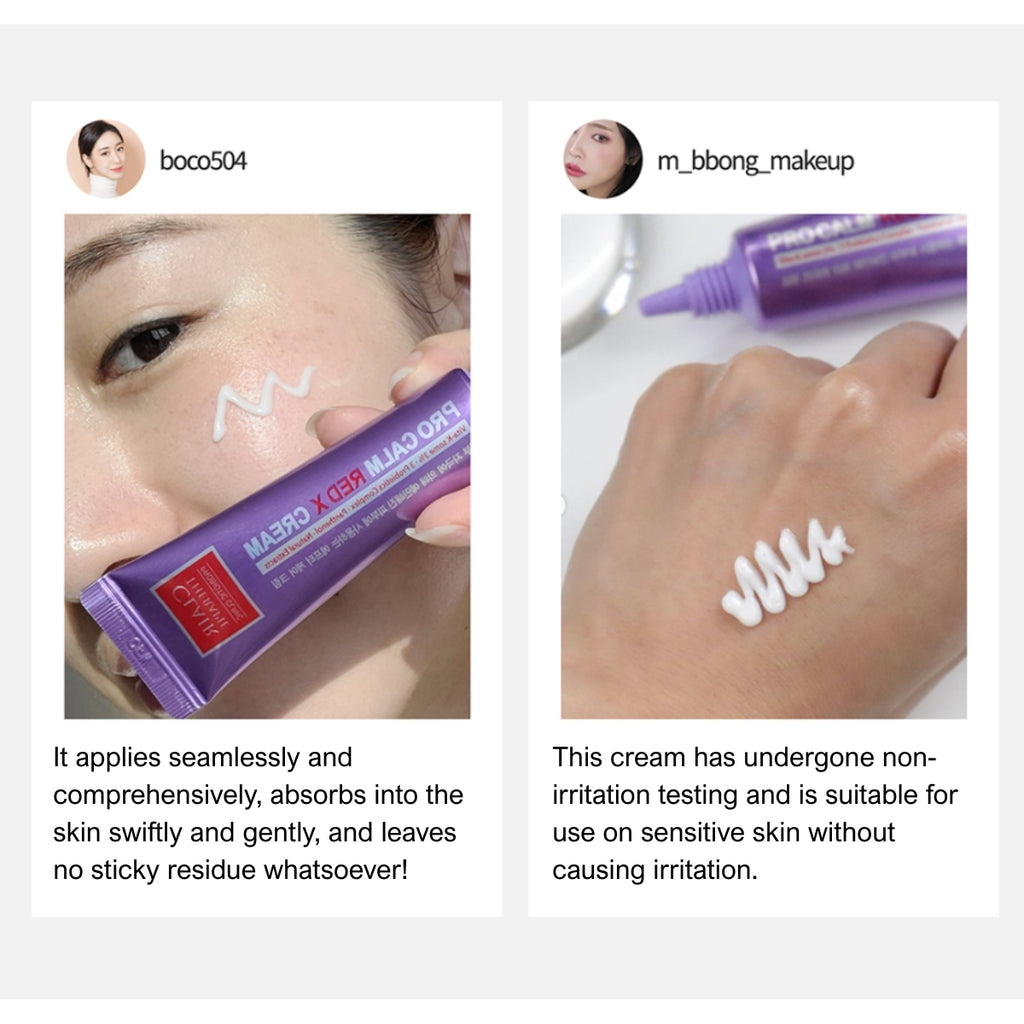 HANMI PRO CALM RED X CREAM 18ml / pack, Direct shipping from Seoul to Singapore