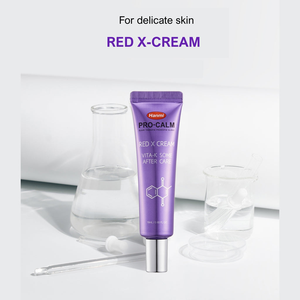 HANMI PRO CALM RED X CREAM 18ml / pack, Direct shipping from Seoul to Singapore