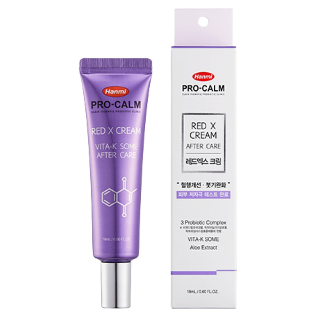 HANMI PRO CALM RED X CREAM 18ml / pack, Direct shipping from Seoul to Singapore