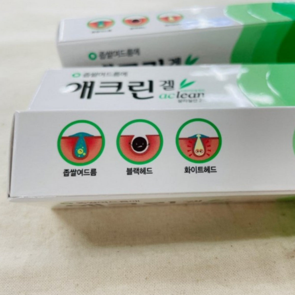 DONG-A Aclean Gel 20g Inhibits Acne Bacteria Millet Acne Blackhead Whitehead Care, Direct shipping from Seoul to Singapore