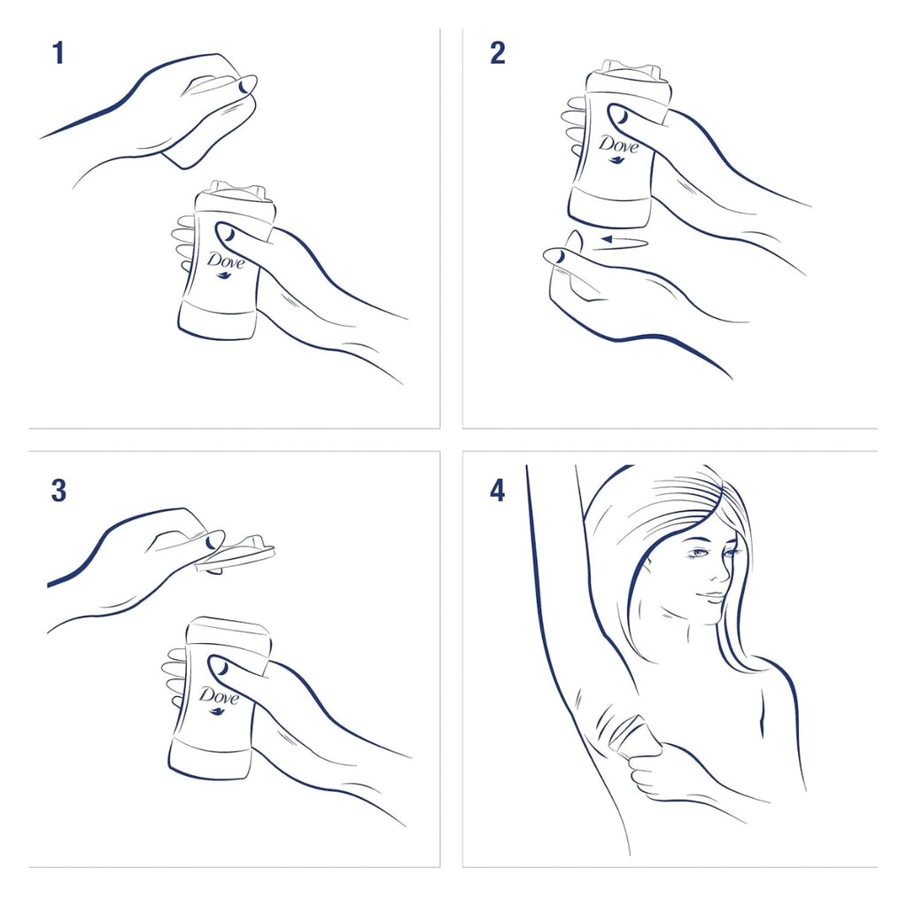 DOVE Advanced Care Cool Essentials Antiperspirant Deodorant Stick 74g / from Seoul, Korea