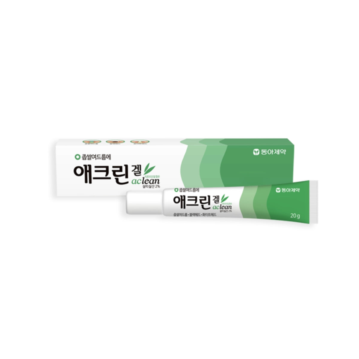 DONG-A Aclean Gel 20g Inhibits Acne Bacteria Millet Acne Blackhead Whitehead Care, Direct shipping from Seoul to Singapore